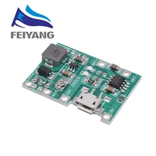 Литий-ионный аккумулятор 18650 3,7 в 4,2 в зарядное устройство плата DC-DC Повышающий Модуль TP4056 DIY Kit части