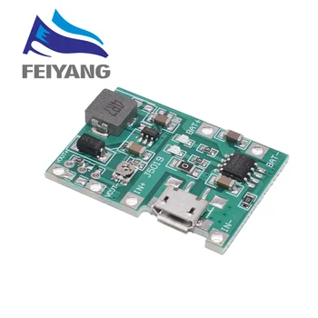 

10pcs 3.7V 4.2V Lithium Li-ion 18650 Battery Charger Board DC-DC Step Up Boost Lithium Battery Charging Step-Up Board Module