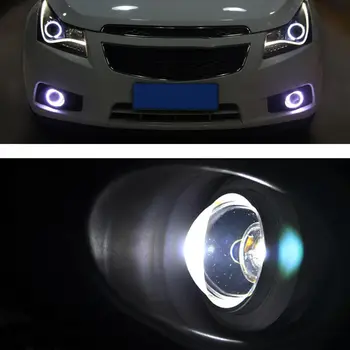 

Refit Auto For Chevrolet Cruze Front Bumper+ Fog La + Grille + Angel Eyes