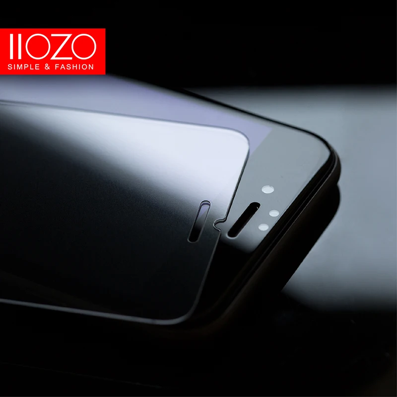 Ochranné sklo z tvrzeného skla s obloukovým okrajem pro iPhone 6 6s plus 4,7 / 5,5 "9H 0,3 mm anti-modré světlo zpevněné ochranné fólie