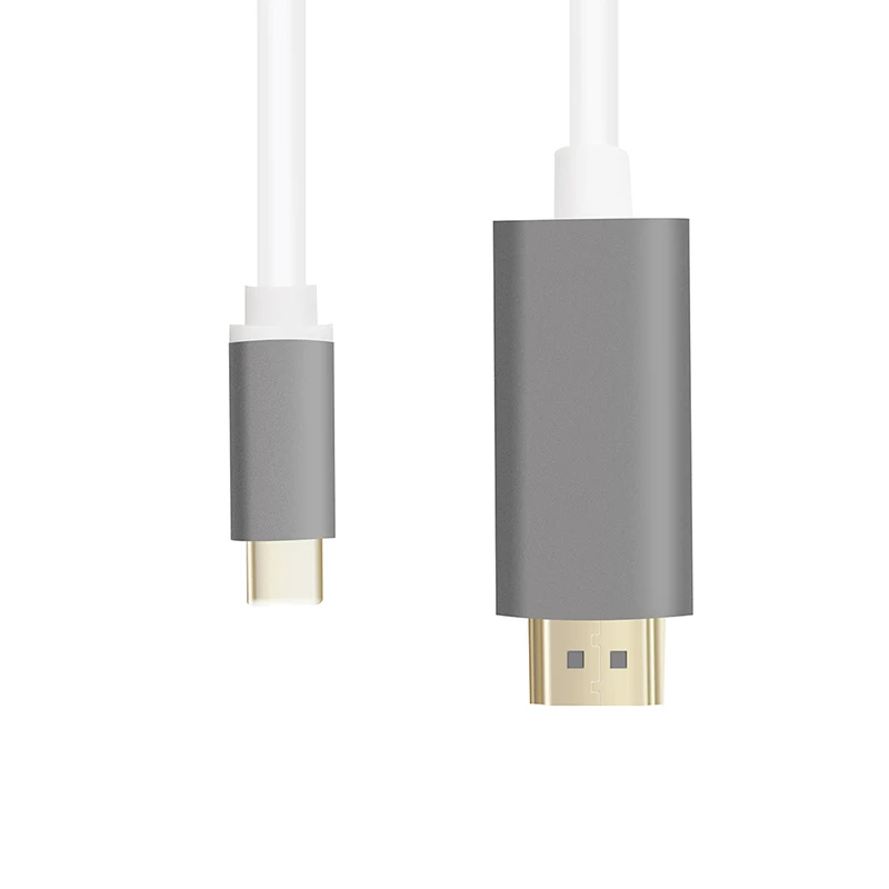 USB C к HDMI адаптер 4K 30Hz Тип C 3,1 штекер к HDMI Женский кабель адаптер конвертер для samsung S9/8 Plus htc HUAWEI LG G8