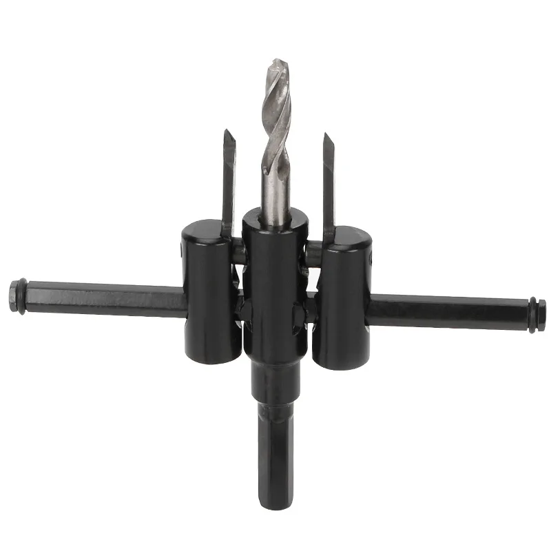 30-300mm Adjustable Core Drill Bit Aircraft Type Hole Cutter Wood Woodworking Aluminum Gypsum Board Rotary Holesaw Drilling Tool 30-300mm Adjustable Core Drill Bit Aircraft Type Hole Cutter Wood Woodworking Aluminum Gypsum Board Rotary Holesaw Drilling Tool