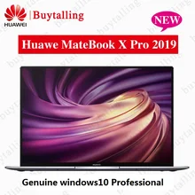 Ноутбук HUAWEI MateBook X Pro 13,9 дюймов GeForce MX250 i5-8265U i7-8565U 8 Гб LPDDR3