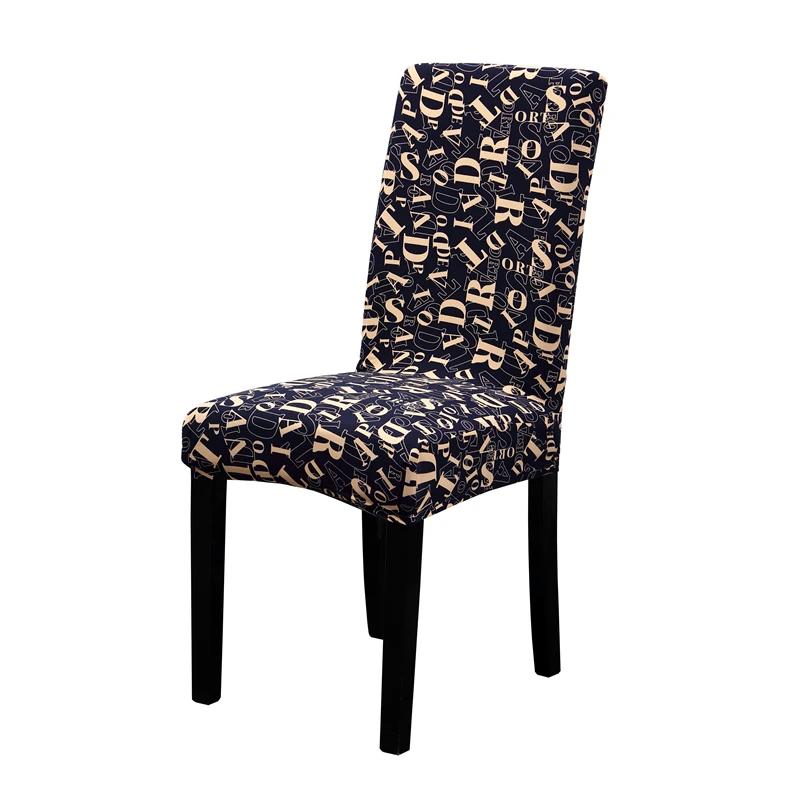 

Deamworld Armless Chair Covers Spandex Colorful Stretch Seat Covers for Kitchen Universal Chair Cover for Wedding Dining Room