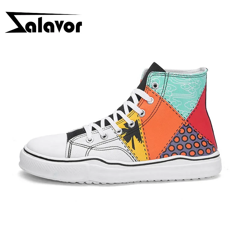 

KemeKiss Men Skateboarding Shoes Sneakers Ladies Sports Shoes Women Canvas Swing Street Ins Hot Platform Zapatos Size 39-44