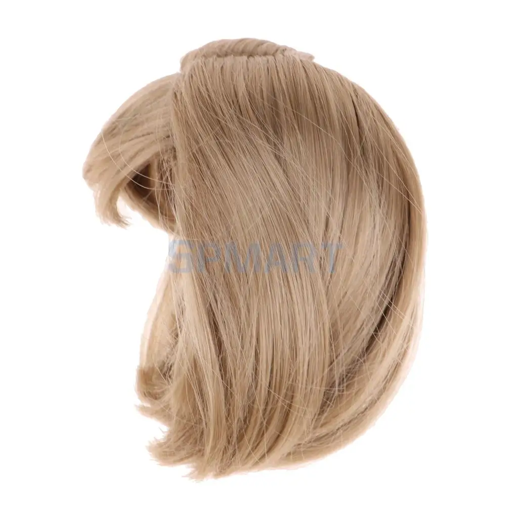 Supplies Dolls New Short Haircut Doll Wig For 1 6 Uncle Doll