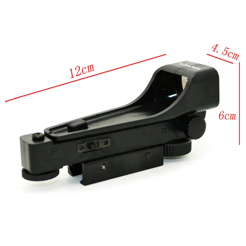 Tactical Reflex sight Red Dot Sight Scope Wide View Airgun 10 or 20mm Weaver Rail Mounts1x20x30 Riflescope Airsoft Outdoor Tactical Reflex sight Red Dot Sight Scope Wide View Airgun 10 or 20mm Weaver Rail Mounts1x20x30 Riflescope Airsoft Outdoor