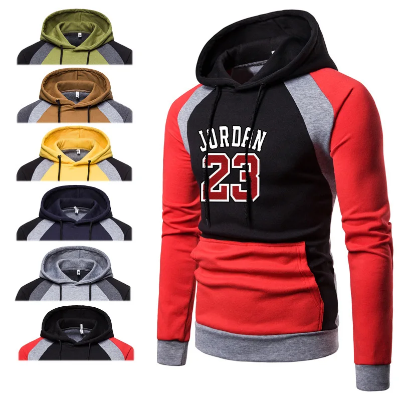 

2019 Brand Male Hip Hop Long Sleeve JORDAN 23 Hooded Sweatshirt Mens Hoodie Tracksuit Sweat Coat Casual Sportswear Hoodies