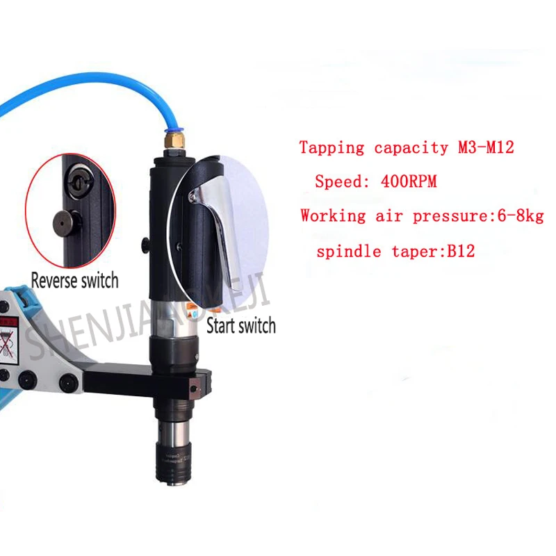 pneumatic tapping machine Tapping capacity M3-M12