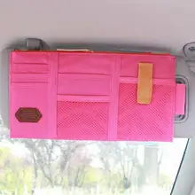 Многофункциональный Солнцезащитный козырек автомобильный держатель для хранения автомобиля карманный органайзер солнцезащитный козырек доска для хранения