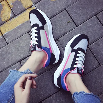 2017 New Casual Shoes Mixed-colored Woman