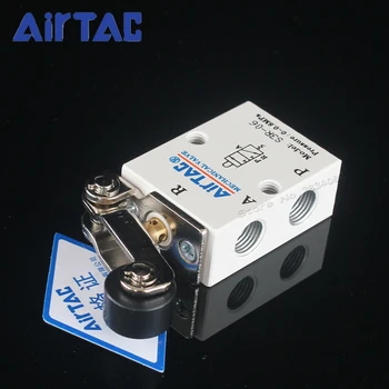 

3 Way 2 Position PT1/8" Mechanical Valve Roller Lever Pneumatic Control Valve S3R06 AirTAC