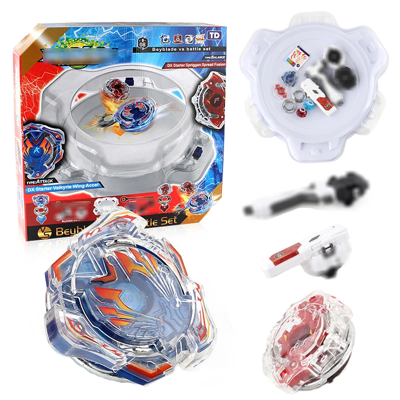 

Spin Tops Toys Spin Tops Arena Stadium Metal Funsion 4D Set Spinning Top With Launcher And Stage #E