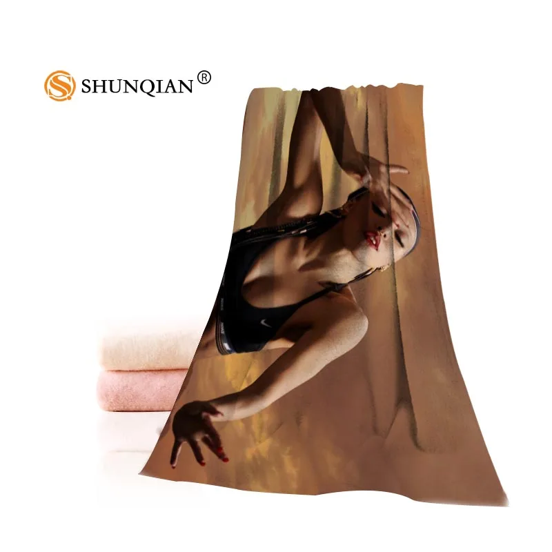 Горячее предложение на заказ FKA Twigs полотенце напечатанное хлопковое лицо/банные полотенца из микрофибры Ткань для детей, мужчин и женщин полотенце для душа s A7.24-1 - Цвет: 11
