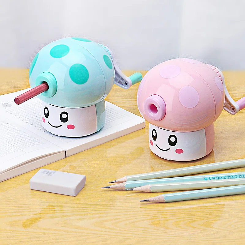 Apontador de Lápis Ferramenta para Crianças Pçs dos Desenhos Animados Coruja Mão-dobrado Criativo Bonito Prático Material Escolar Presente Moda Papelaria 1 6 1 pçs dos desenhos animados coruja mão-dobrado