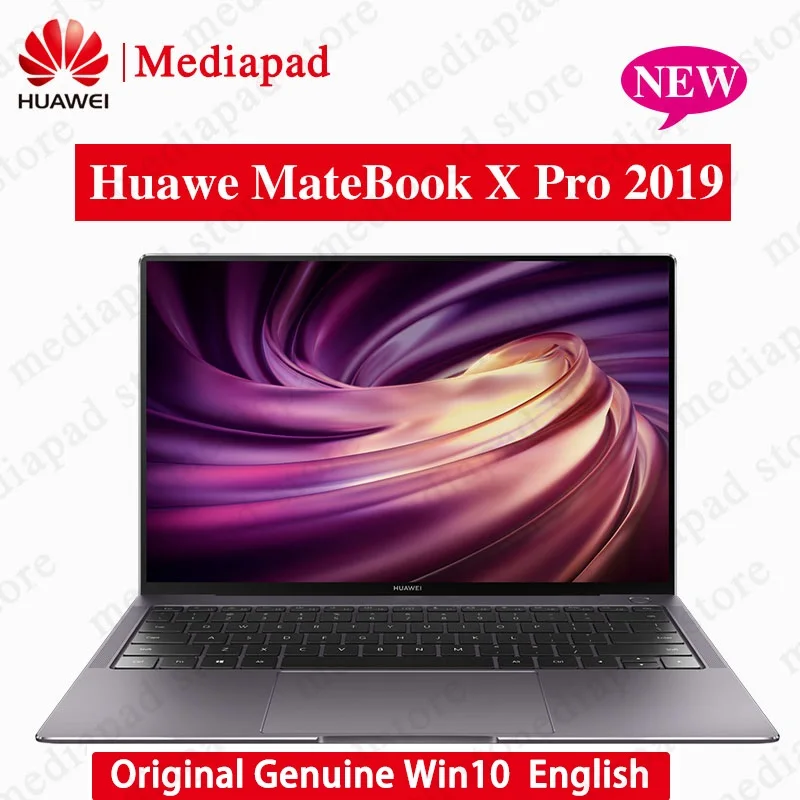13 9 дюймовый ноутбук HUAWEI MateBook X Pro 2019 Intel Core i5 8265U UHD Graphics 620 мультисенсорный экран