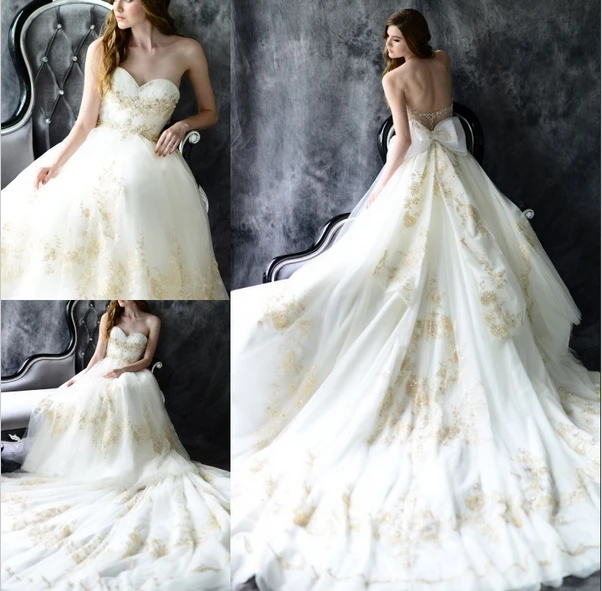 Latest Style New Extravagant Ball Gown Princess Bridal Gowns