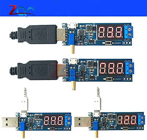 DC-DC 5V до 3,5 V/12 V USB Шаг вверх и вниз Питание Модуль Регулируемый повышающий преобразователя постоянного тока Выход постоянного тока 1,2 V-24 V XY-UP