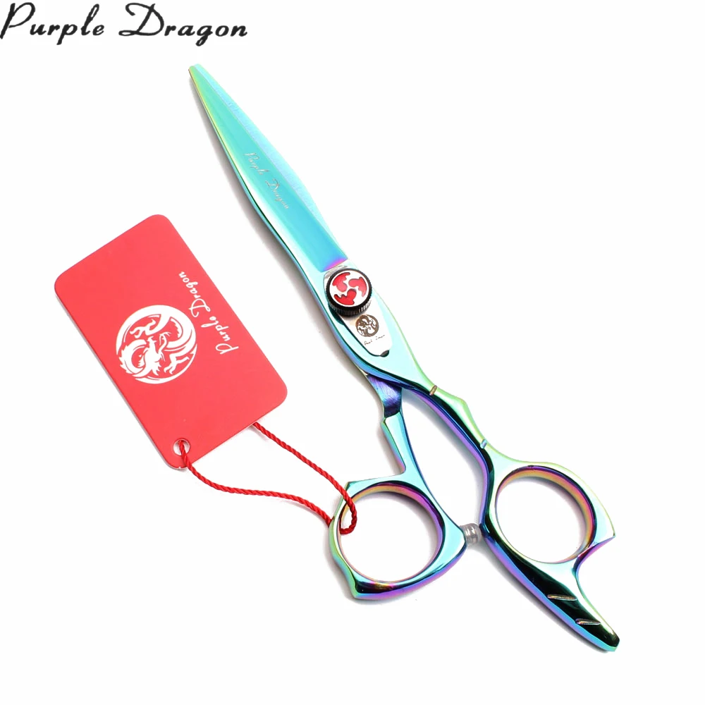 

Z9017 6.0" Multi-color JP 440C Hairdressing Scissors Cutting Scissors Thinning Shears Professional Hair Scissors Barber Scissors