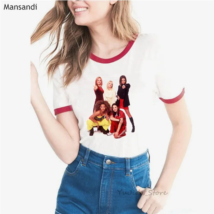 Крутая футболка для девочек, женская модная футболка, топы для девушек с буквенным принтом, футболка с графическим принтом, женская уличная одежда 90 s, одежда tumblr - Цвет: Y42204 R