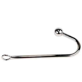 Metal Hook Butt Plug Anal Beads Dilator Women Vaginal Ball Men Anus Douche Bondage Sets Erotic Product Sex Toys for Adults Games 3