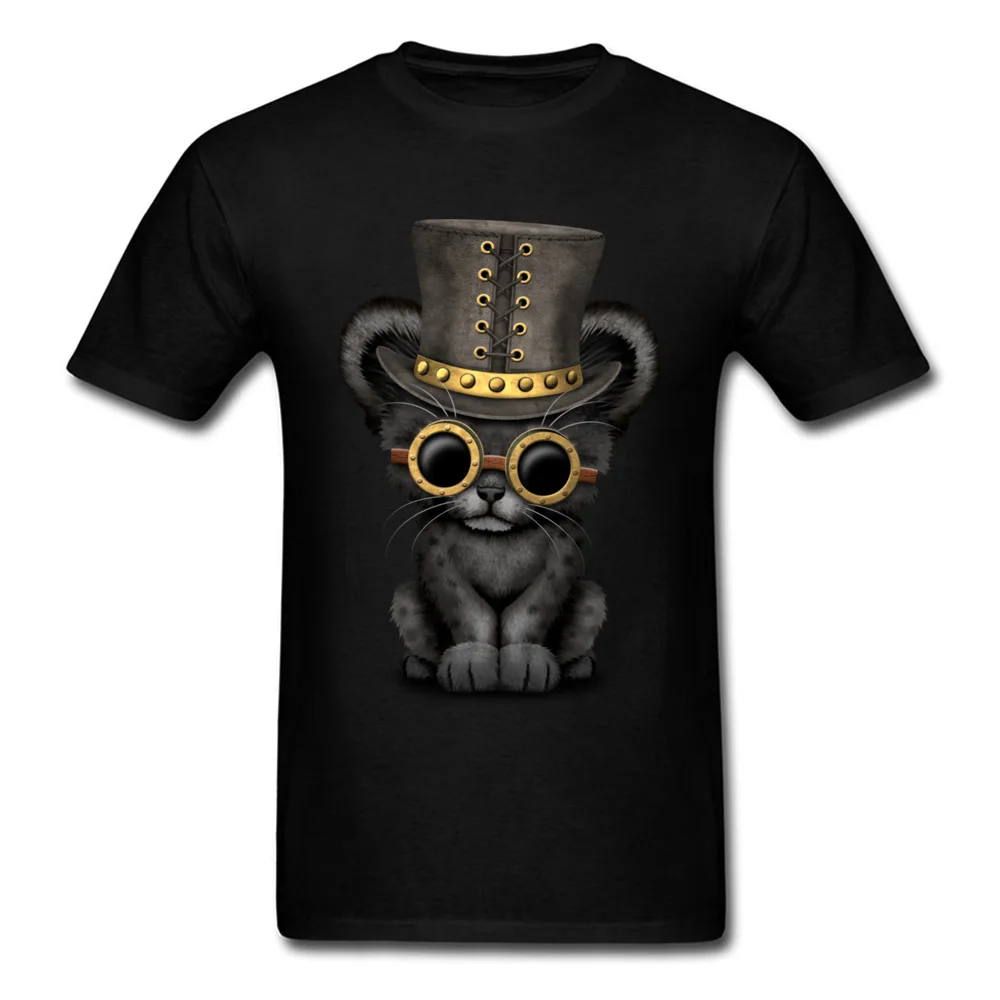 Steampunk Black Panther Cub_black