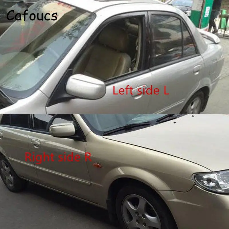 Cafoucs для Mazda 323 семья зеркало заднего вида крышка BTRD-69-1A1L1 BTRD-69-1A7L1