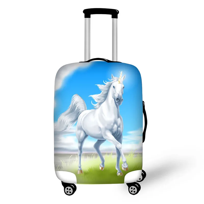 Unicorn cat dog travel accessories suitcase protective covers 18-30 inch elastic luggage dust cover case stretchable Waterproof Unicorn cat dog travel accessories suitcase protective covers 18-30 inch elastic luggage dust cover case stretchable Waterproof