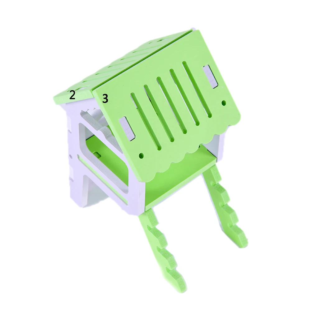 14 Solid Wood Cute Hamster House Washable Rat Nest Guinea Small Pig Cage Squirrel House For Hamster Rat Houses Pet Products