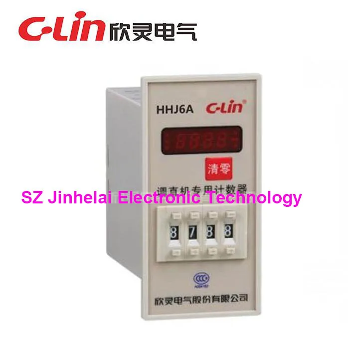 

C-Lin HHJ6A New and original Count relay, Bar straightener special purpose counter (replace HHJ8A)
