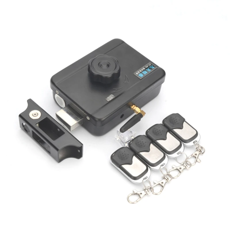 Intelligent Digital Door Lock Smart Anti-theft Locks with Keyless Entry Wireless Remote Control Code for Exterior Doors 5