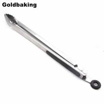 

Large 16 Inch Tong Stainless Steel Bbq Tong Locking Barbecue Tong Bbq Tongs With Silicone Tips