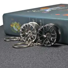 Алюминиевый Брелок для ключей, мини-брелок для автомобиля, подарок для мужчин и женщин