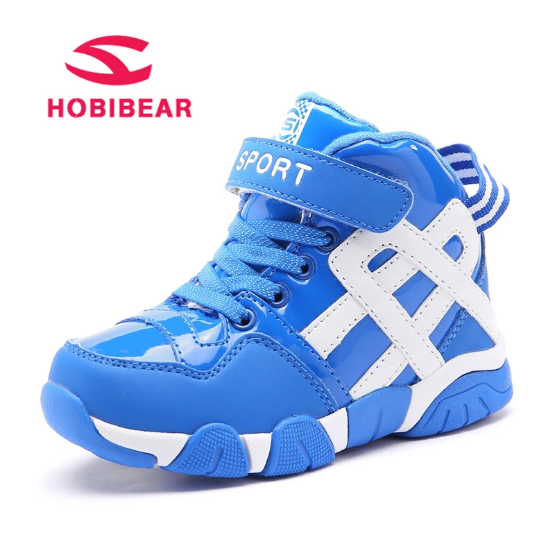 

HOBIBEAR Winter Boys Sneakers Kids Sport Shoes Plush Casual Fashion Comfortable Waterproof Warm Children Boots New Arrival 2018