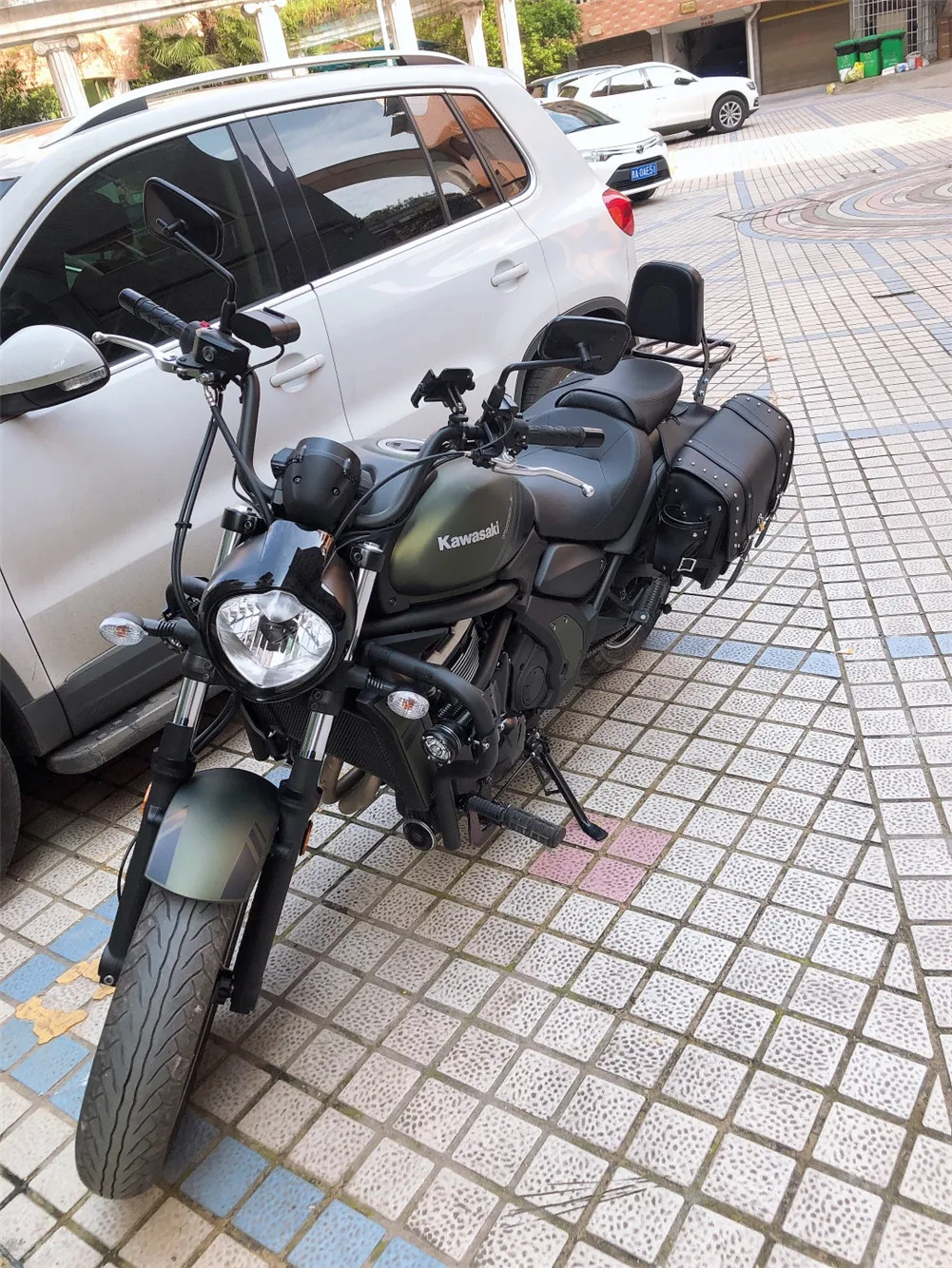 Мотоцикл для Kawasaki Vulcan 650 S EN650 S650 VN650 Защита бампера бар рама защита двигателя сталь
