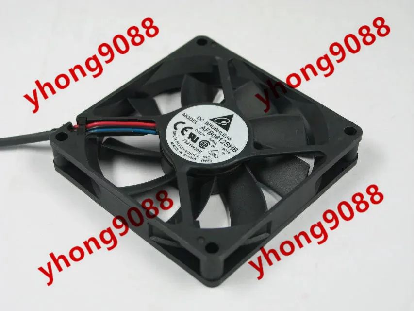 Вентилятор охлаждения сервера Delta Electronics AFB0812SHB 5Q14 DC 12 В 0 40 а 80x80x15 мм|square fan|server