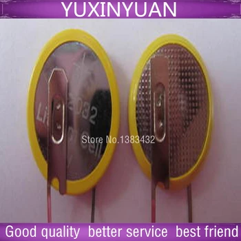 

20 PCS/LOT CYTX lots CR2032 battery welding foot 3 v button battery two feet vertical feet from 10 mm 3 v lithium battery