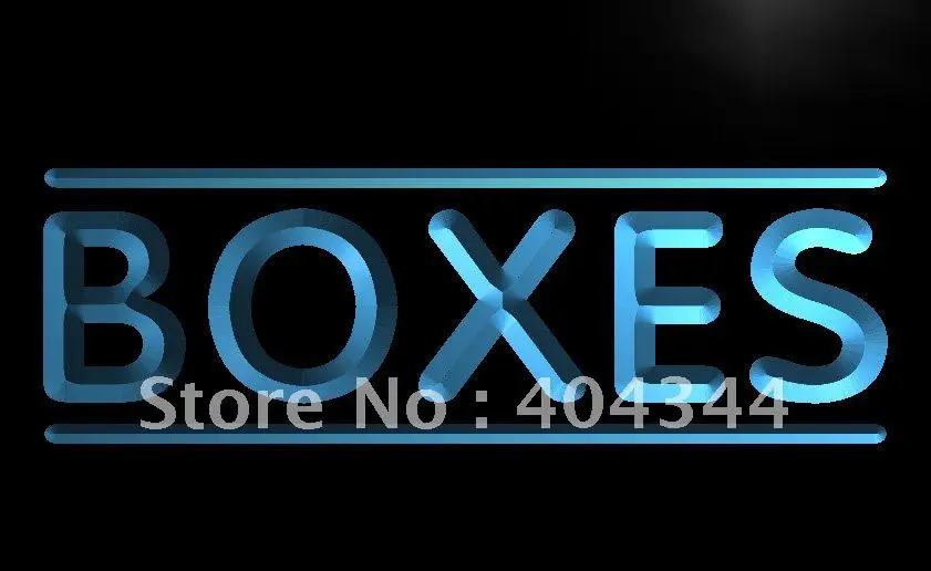 

LB803- Boxes Display Lure Box LED Neon Light Sign