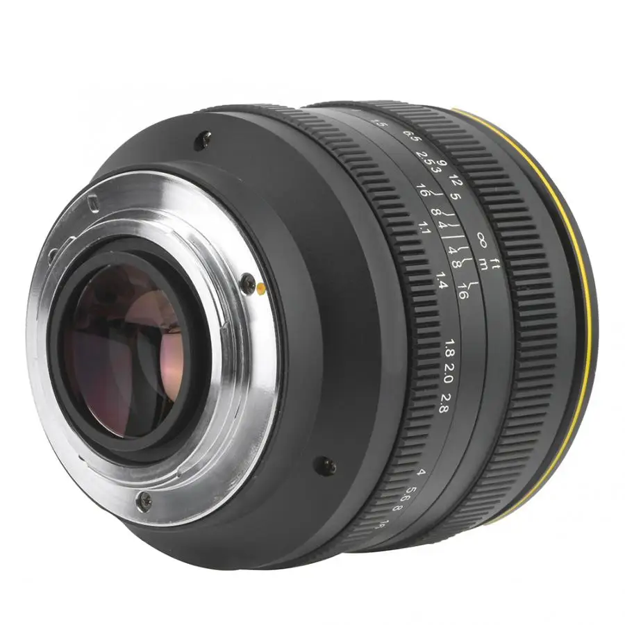 Kamlan 50 мм f1.1 II APS-C объектив с большой апертурой ручной фокусировки Для беззеркальных камер