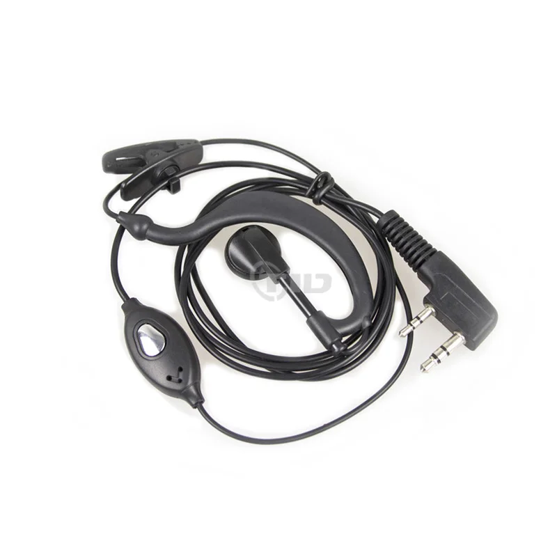 

Walkie Talkie MIC Speaker 2Pin PTT Headset For Baofeng uv-5r baofeng 888s 777s 666s Retevis H-777 TD-V2 Walkie Talkie Accessory