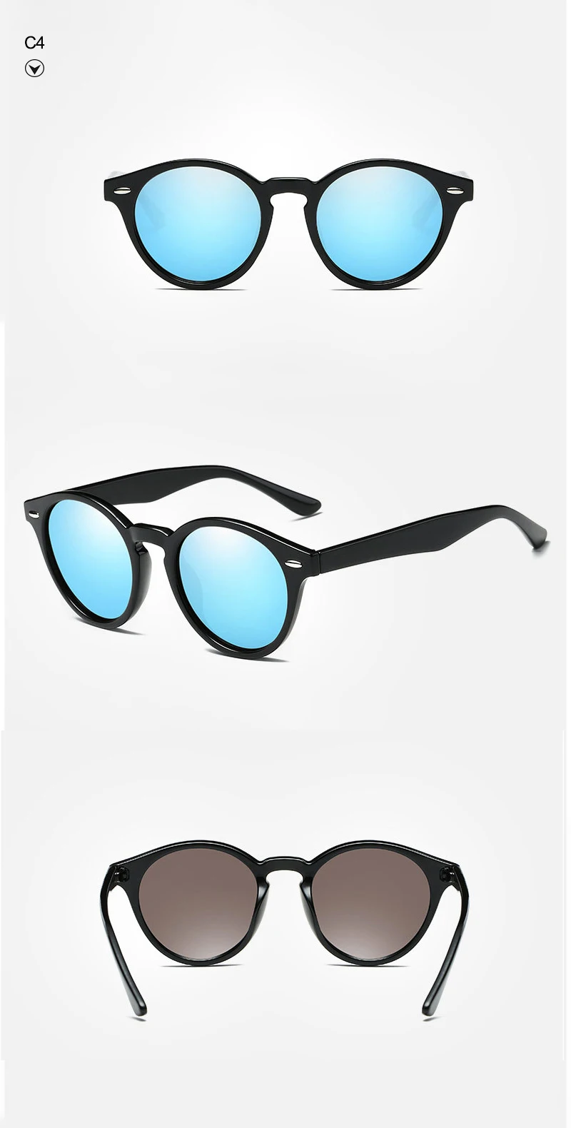 2018 New Round Sunglasses (15)