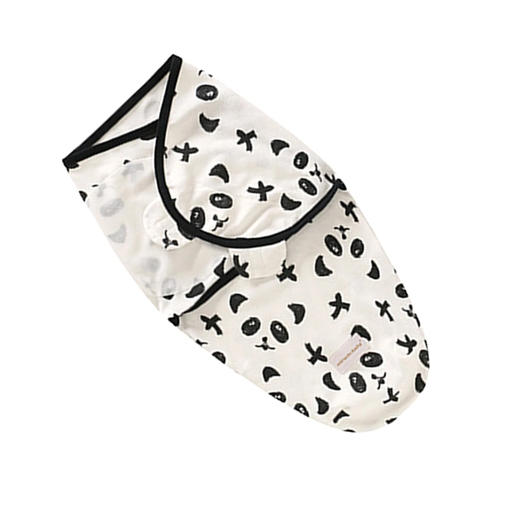 Spring Summer Style 100% Cotton Baby Sleeping Bag Infant Swaddle Blanket