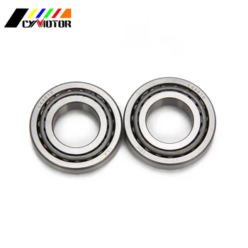 

2 Pcs Motorcycle Tapered Roller Wheel Bearings Cone Cup Sets For Harley Davidson Big Twin Primary Cover 1999 2000 2001 2006-2015