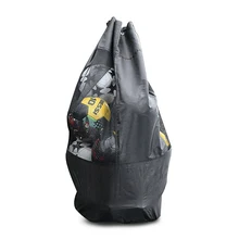 Large Capacity Breathable Mash Drawstring Pack for Football Soccer Ball Volleyball Basketball Outdoor Sports Equipment Bag