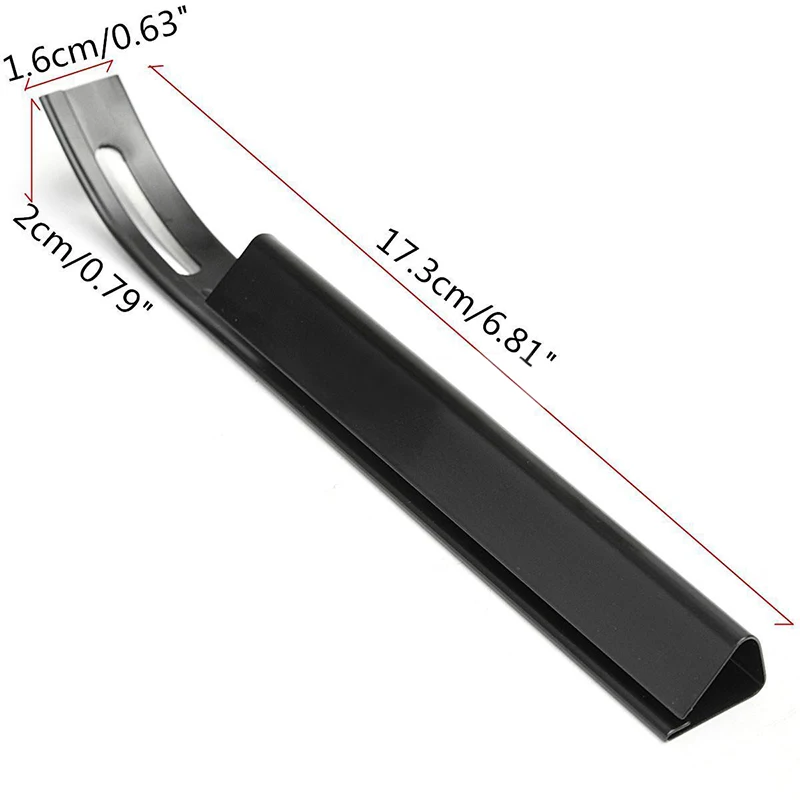 JX-LCLYL 1pc New Black Safety Skiver Beveler Leather Blade DIY Leathercraft Cutting Tool