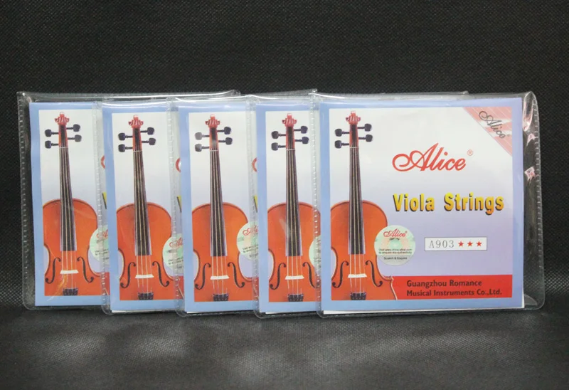 5 Sets Romance Instrument Alice A903 Steel Core Nickel Silver Wound