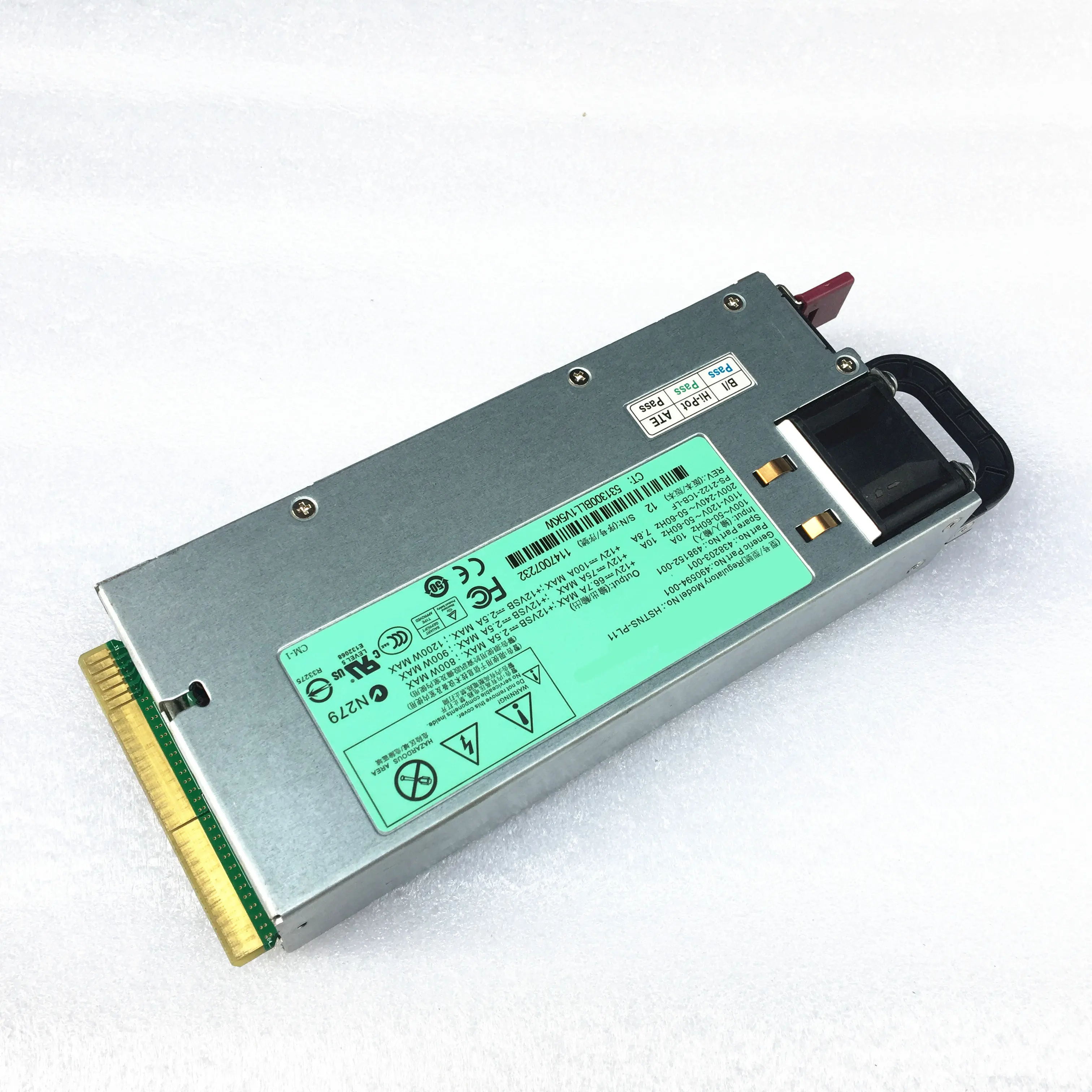 DL580G7 внешняя мощность сервера Φ 490594 001 438203 498152 12 В 1200 а Вт импульсный источник