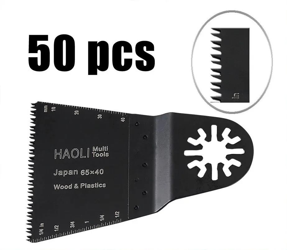 50 pcs 65mm Japan teeth oscillating tool saw blade for power multi tool accessories as Fein multimaster,TCH, Dremel,wood cutting 50 pcs 65mm Japan teeth oscillating tool saw blade for power multi tool accessories as Fein multimaster,TCH, Dremel,wood cutting
