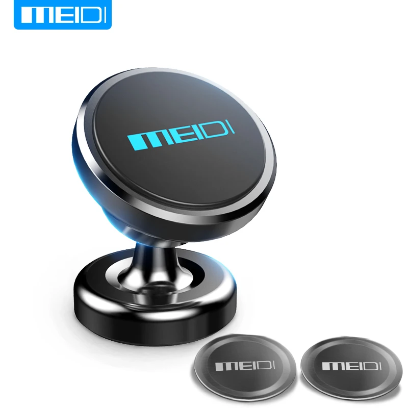 MEIDI Magnetic font b Car b font Phone Holder 360 Rotation font b GPS b font