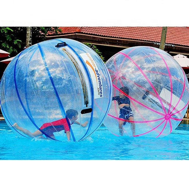 Pelota inflable de agua para piscina, Bola agua para caminar de 1,5 M/2M de diámetro, Bola playa, Bola de hámster humano a precio barato|Castillos inflables| - AliExpress
